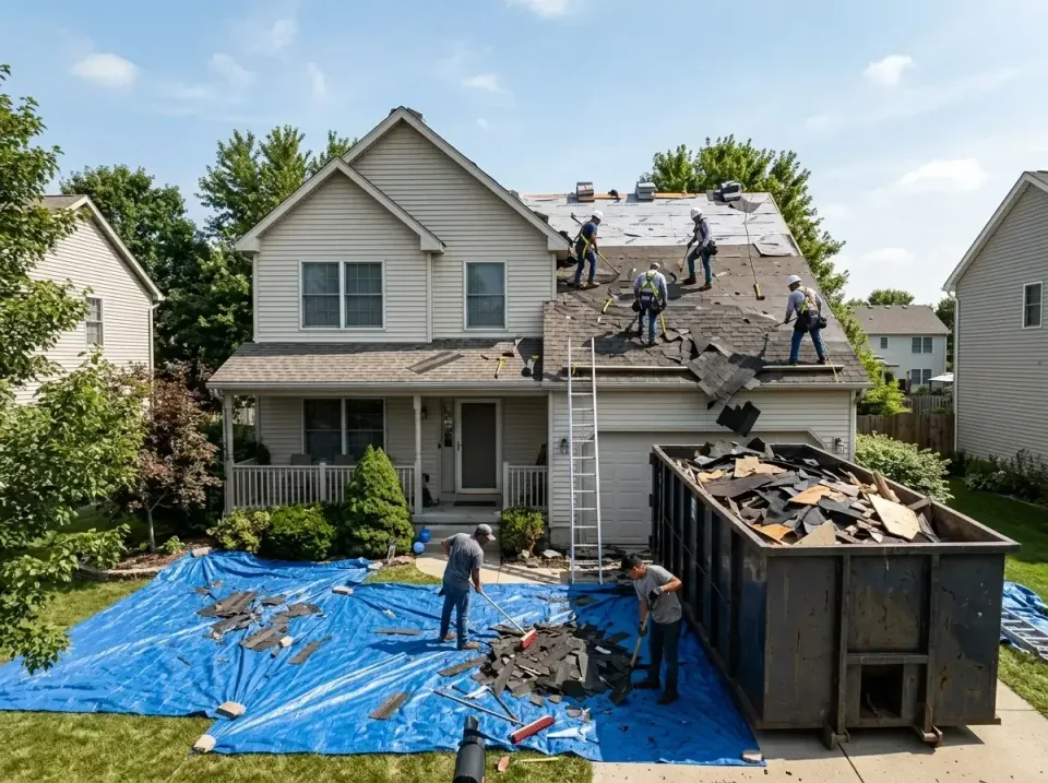 roof-replacement-debris-remova-004 — frequently asked questions, Cheapest Dumpster Rentals in Lake Nacimiento, CA